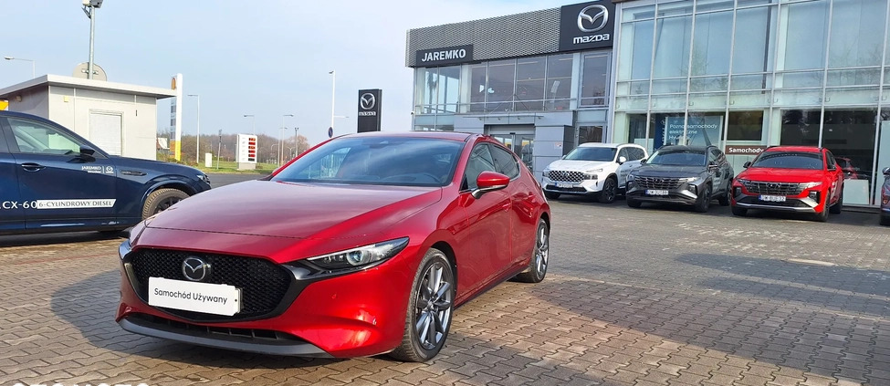 Mazda 3 cena 122800 przebieg: 11000, rok produkcji 2022 z Wojnicz małe 631